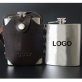 8oz Stainless Steel Wine Pot Hip Flask